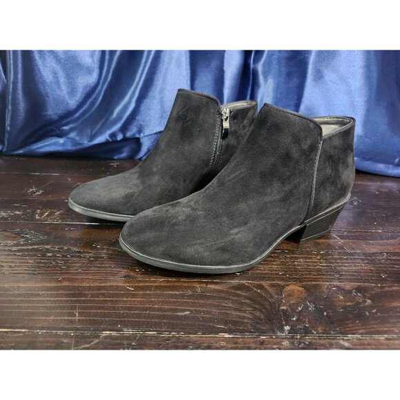 NEW Xappeal Stewert Black Ankle Zip Bootie/Sz. 6.5 - Picture 1 of 10